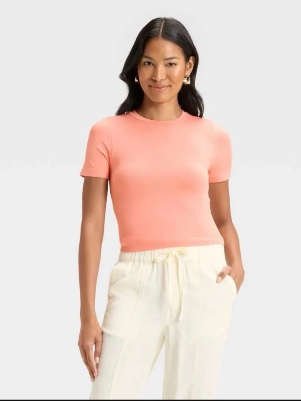 Seamless baby tee